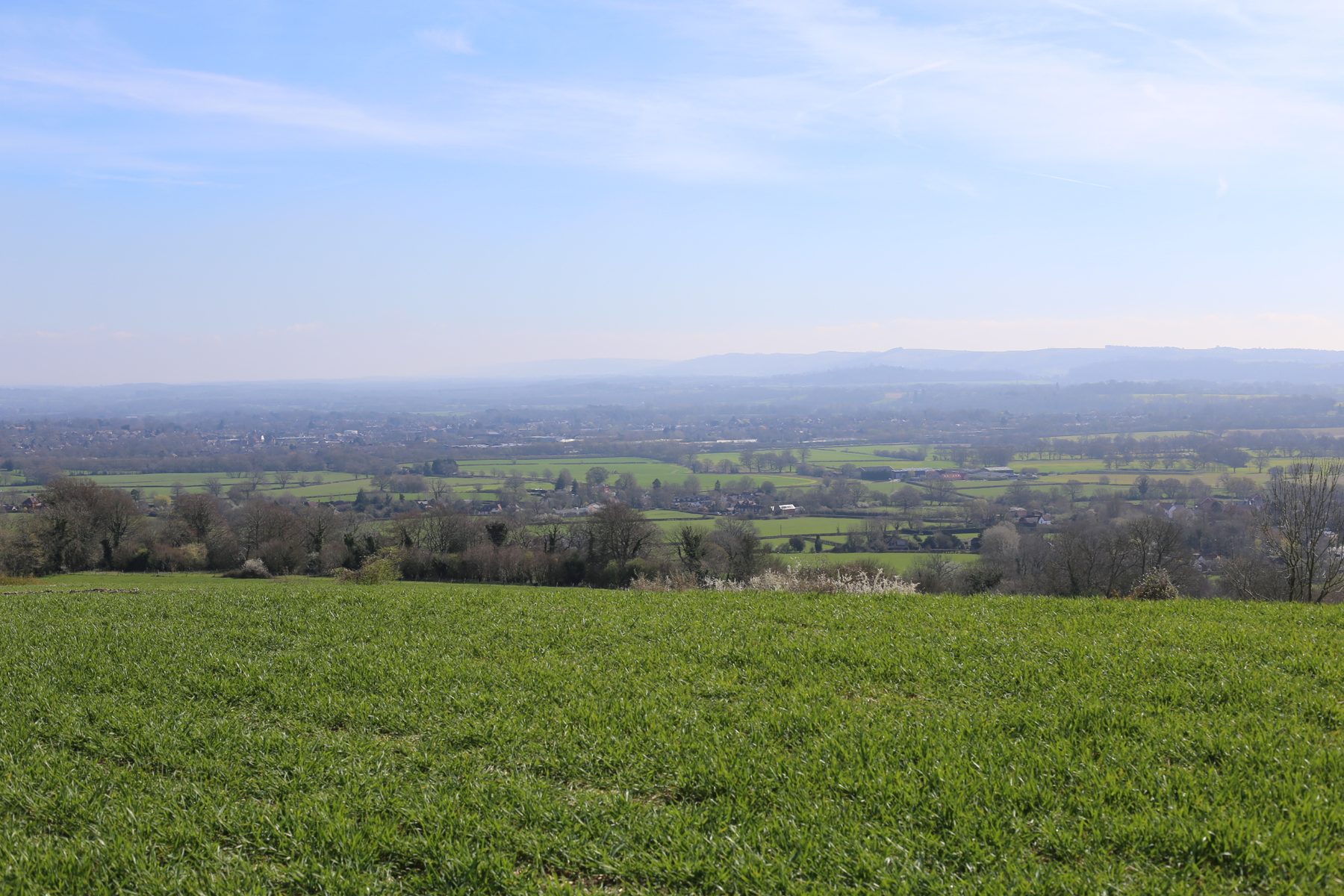 Site visit and viewpoint photography during landscape and visual impact assessment fieldwork